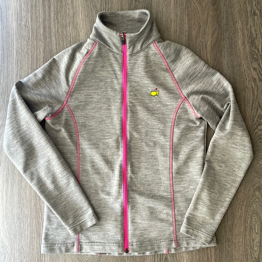 Masters Gray Jacket with Pink Accents